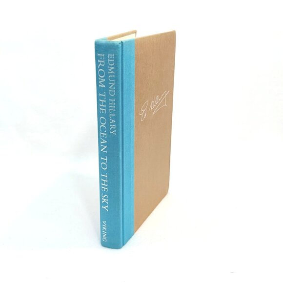 Signed "From The Ocean To The Sky" By Sir Edmund Hillary Hardcover Book 1st Ed. - Picture 12 of 13